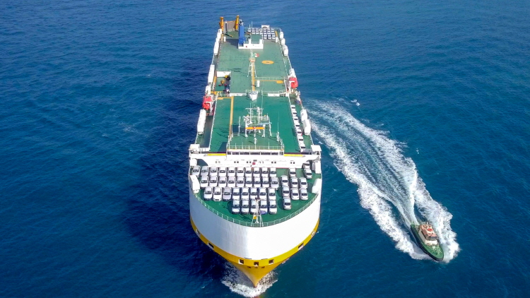 Global Shipping Map
