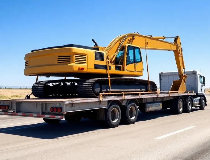 Lowboy Construction Trailers
