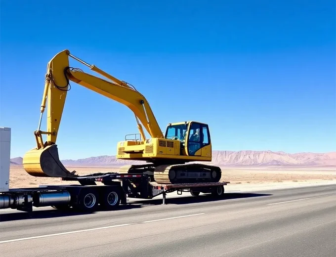 Step Deck Construction Trailers