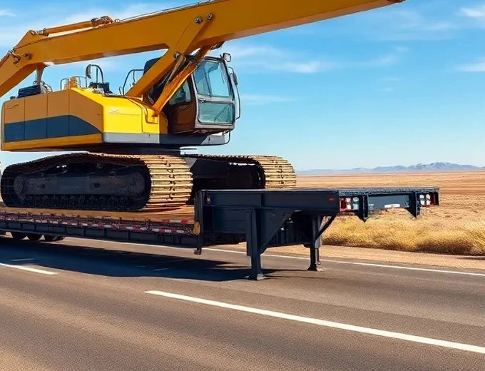 Heavy Equipment Drop Deck Trailers