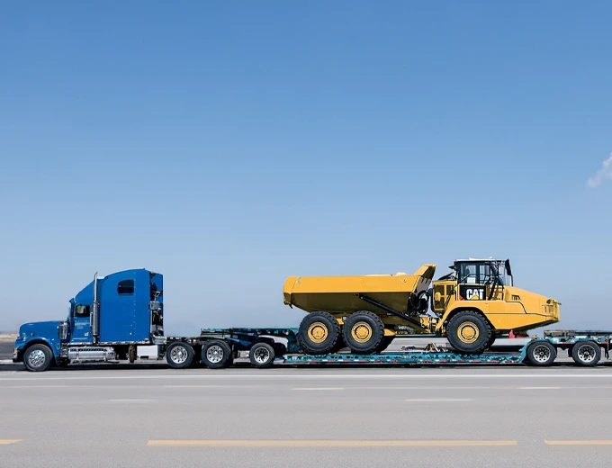 Heavy Equipment Flatbed Trailers